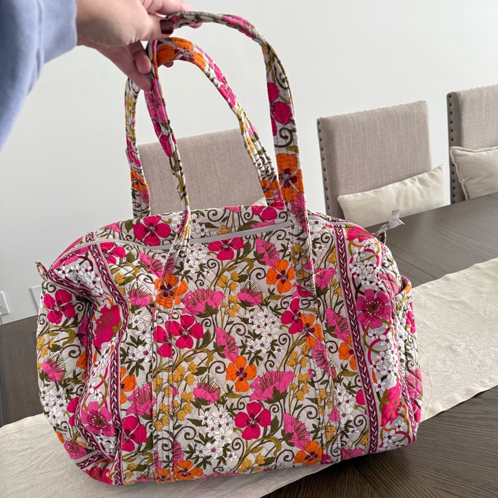 Vera Bradley Floral Duffel Bag